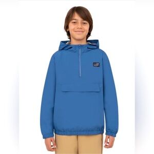 Avalanche Youth Packable Quarter Zip‎ Jacket UPF 50 boys large 14/16 NWT